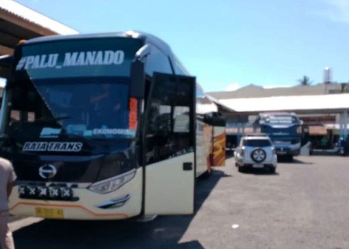Lebaran 1447 H, Tiga Bus dari Terminal Malalayang Diberangkatkan ke Palu