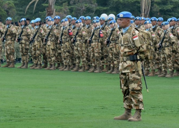 Panglima TNI Lepas 744 Personel Satgas Garuda UNIFIL untuk Misi Perdamaian di Lebanon