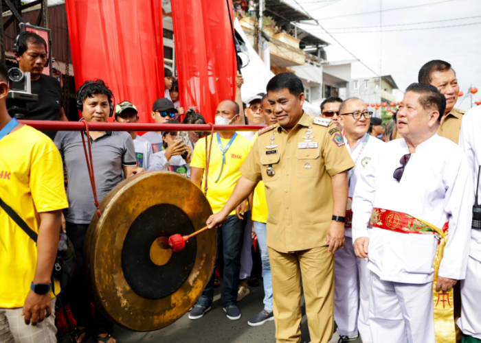 Gubernur Sulut Hadiri Puncak Cap Go Meh 2577 di Manado, Tekankan Nilai Toleransi