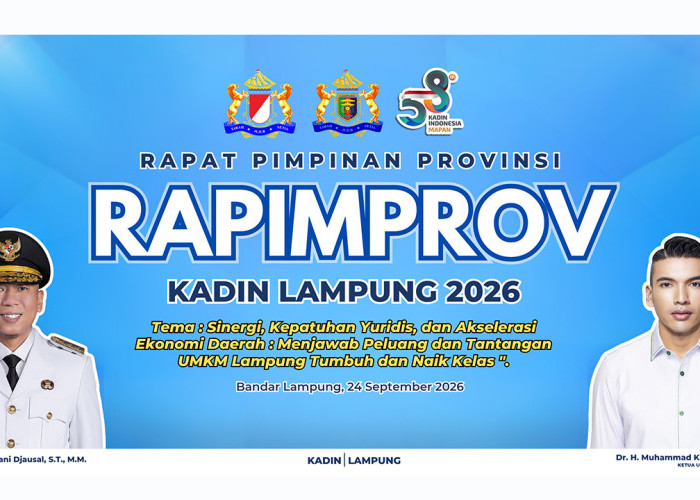 Kadafi dan Mirza: Sinergi Kadin Lampung dan Pemprov