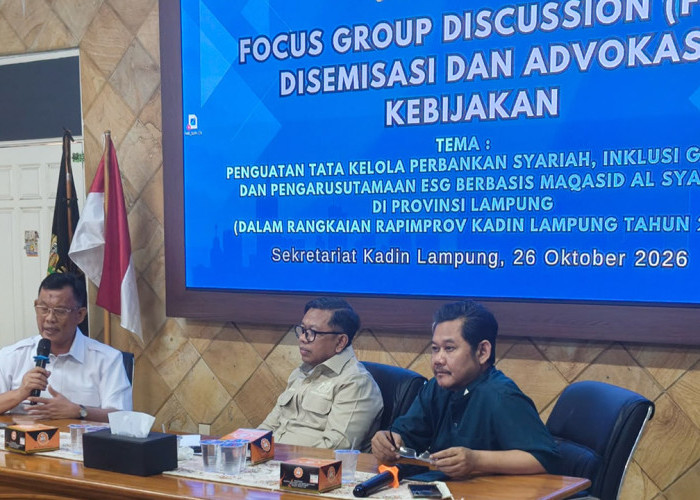 Kadin Lampung Desak Perda Ekonomi Syariah, Pangsa Pasar Bank Syariah Jadi Sorotan