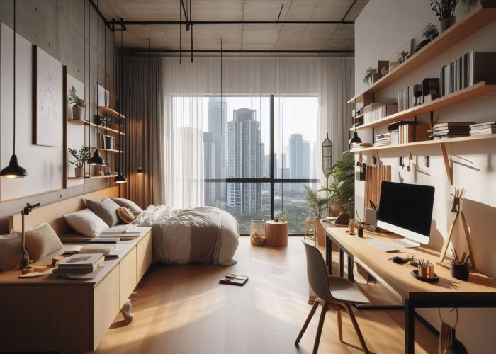Desain Interior Studio Apartment Minimalis untuk Single seperti Kamu
