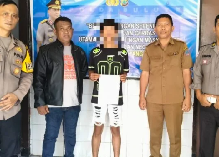 Tawuran Pelajar di Manado Viral, Polsek Wanea Amankan Remaja 15 Tahun