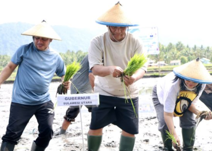 Gubernur Sulut Siapkan 2.000 Hektare Lahan dan Alat Pertanian untuk Dongkrak Produksi Pangan