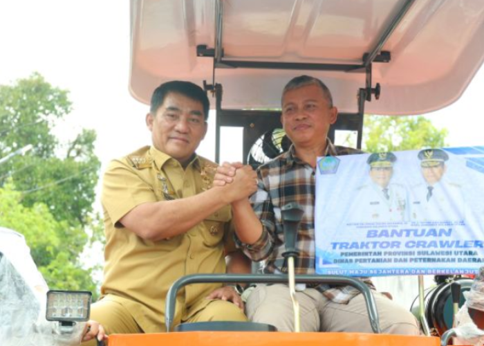 Gubernur Sulut Salurkan Alsintan dan 43 Ton Benih Jagung untuk Petani Minahasa
