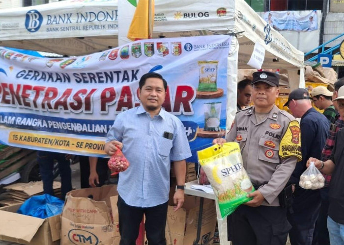 Stabilkan Harga Sembako, Pemprov Lampung Bersama Bulog Gelar Pasar Murah di 75 Titik