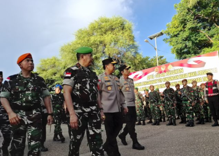 1.500 Personel TNI-Polri Amankan Kunjungan Wapres Gibran di Kupang