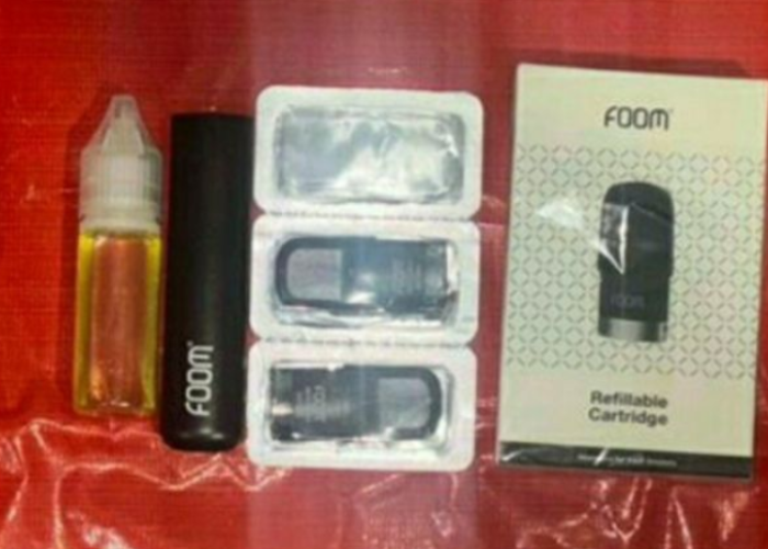 Polda Sulut Bongkar Peredaran Liquid Vape Diduga Narkotika di Kawasan Megamas Manado