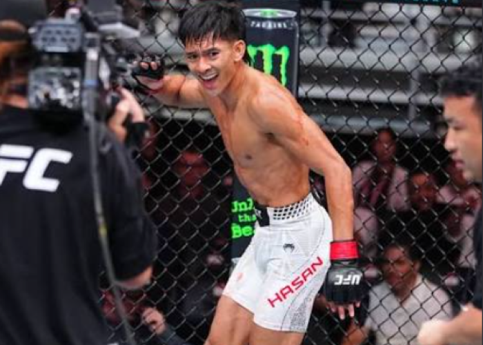 Petarung Indonesia Bilal Hasan Menang KO di Debut UFC