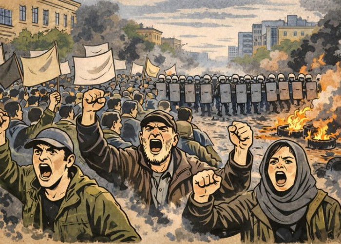 Gelombang Aksi Protes di Iran Menelan Enam Korban Jiwa