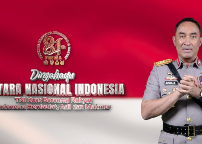 HUT Ke-81 TNI, Kapolri Suyudi Tegaskan TNI-Polri Solid dan Bersinergi