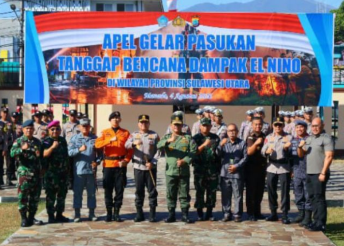 Sulut Siaga Dampak El Nino, Gubernur Minta TNI-Polri Bergerak Cegah Karhutla dan Kekeringan