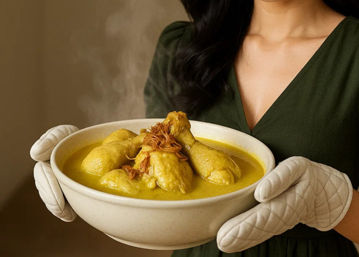 Resep Opor Ayam Rumahan dengan Kuah Santan Kaya Rasa