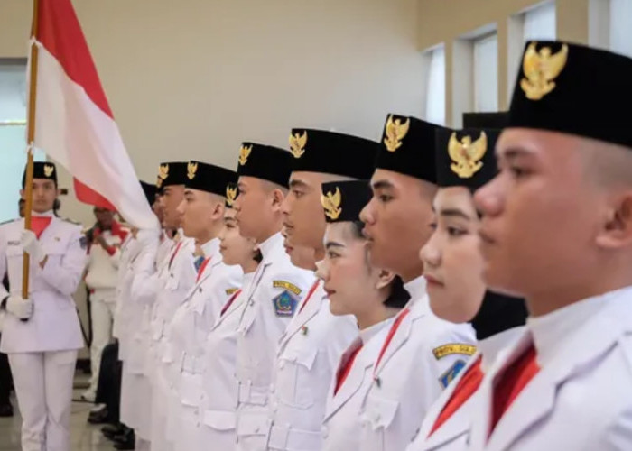 Upacara Pengukuhan Paskibraka Sulut 2025, Wagub Mailangkay Sampaikan Pesan Haru dan Semangat
