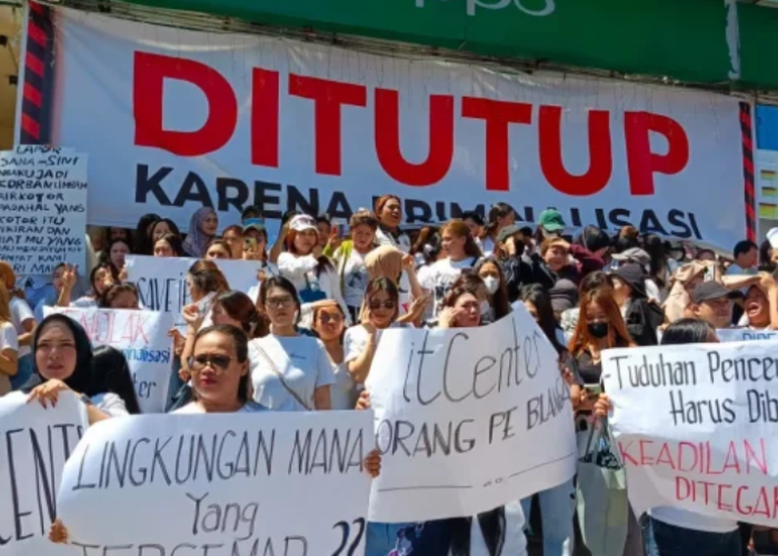 Ratusan Karyawan dan Tenant IT Center Manado Gelar Aksi Damai Tolak Dugaan Kriminalisasi
