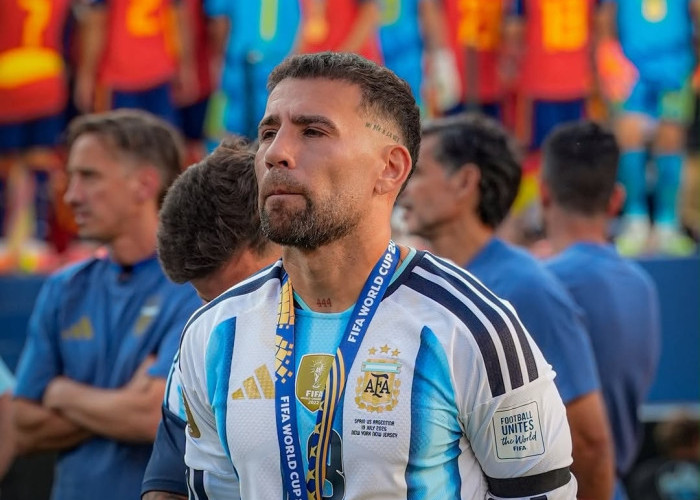 Nicolas Otamendi Resmi Pensiun dari Timnas Argentina