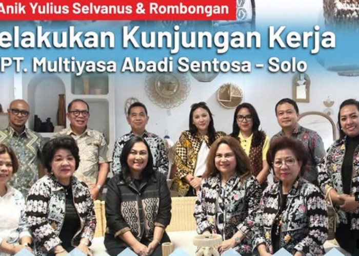 Kembangkan Ekonomi Kreatif Sulut, Ketua Dekranasda dan Rombongan Kunker ke Solo