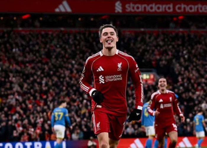 Wirtz Cetak Gol Perdana, Liverpool Amankan Kemenangan Tipis atas Wolves