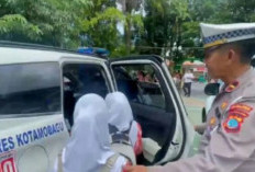 Polres Kotamobagu Sediakan Antar Jemput Gratis untuk Pelajar Lewat Program Polantas