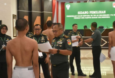 126 Calon Bintara PK TNI AD Ikuti Sidang Parade Sub Panpus Gelombang I 2026