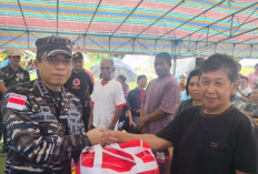TNI AL Salurkan Bantuan ke Pulau Kawio, Warga Terdampak Gempa Mulai Terima Logistik