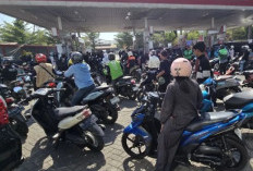 BPH Migas Klaim Stok BBM Aman, Antrean Panjang di Makassar Mulai Terurai