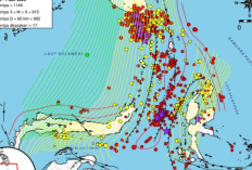1.144 Gempa Guncang Sulut Selama Juni 2026, Laut Maluku hingga Teluk Tomini Jadi Titik Aktivitas Tertinggi