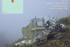 Serpihan Pesawat ATR Ditemukan di Pegunungan Maros, AHY Pastikan Titik Koordinat Sudah Diketahui