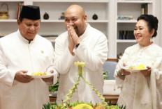 Di Momen Lebaran, Prabowo Rayakan Ulang Tahun Putranya Didit dengan Suasana Sederhana