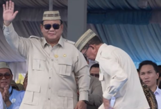 Prabowo Terima Lencana Emas KTNA di PENAS XVII Gorontalo, Diganjar Penghargaan Tertinggi Petani-Nelayan