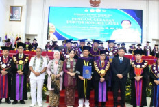 Wakil Gubernur Lemhanas Raih Gelar Doktor HC Bidang Kemaritiman dari Unsrat