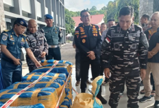Tim Gabungan Gagalkan Penyelundupan 1,4 Ton Sianida di Pelabuhan Bitung