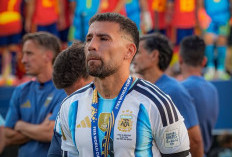 Nicolas Otamendi Resmi Pensiun dari Timnas Argentina