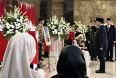 Prabowo Beri Penghormatan Terakhir kepada Tiga Prajurit TNI Gugur di Lebanon