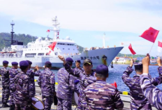Kapal Perang China MV Chen Jing Run Sandar di Bitung, Bawa 140 Prajurit